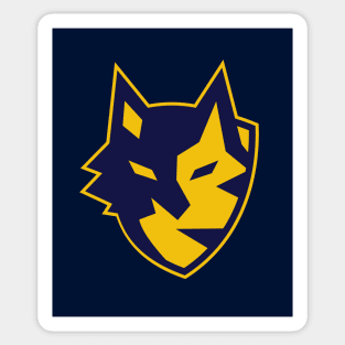 Wolf Shield Sticker